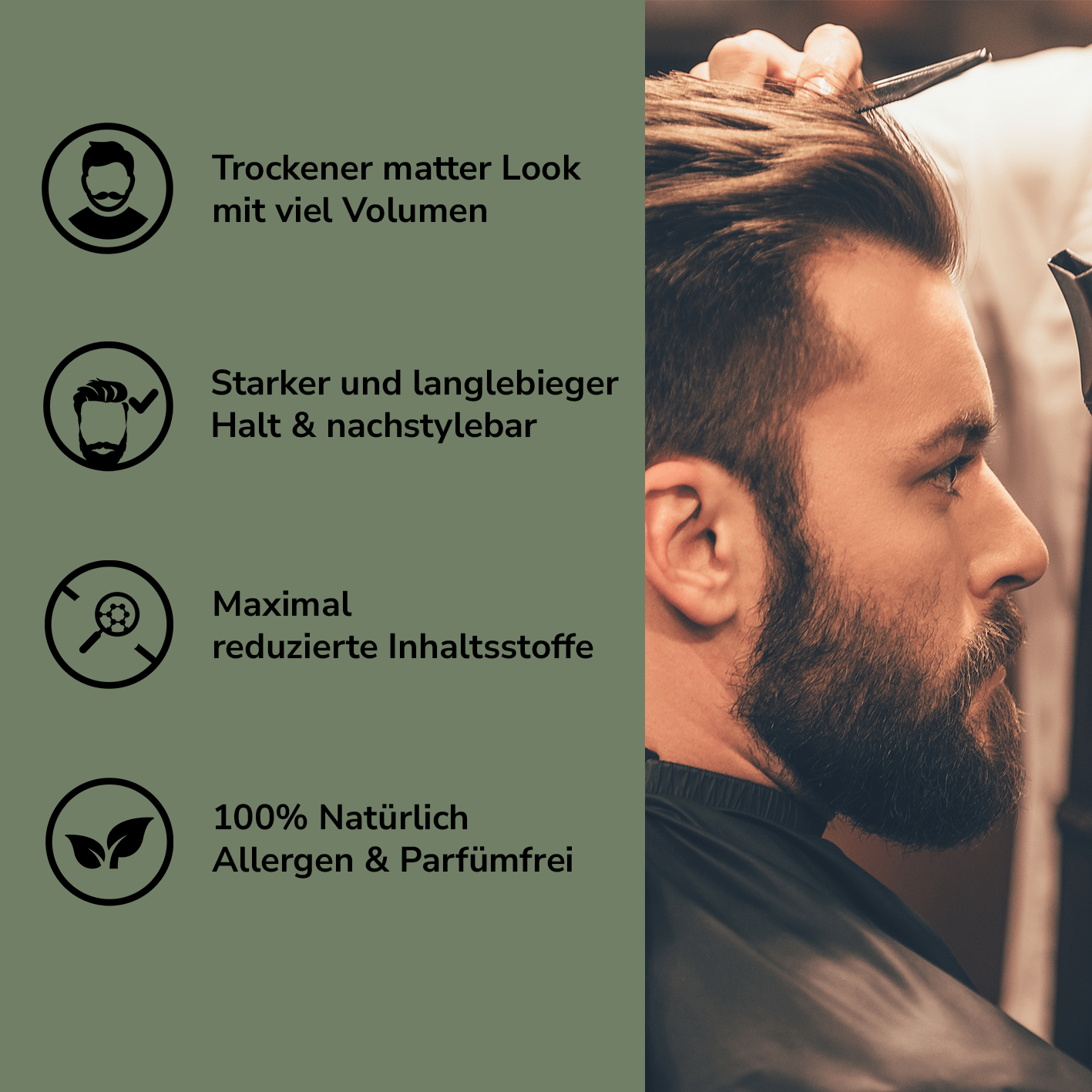 NaturMatte Haarwachs